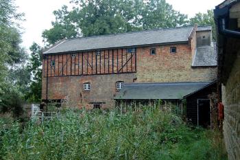 Bromham Mill from the rear - September 2007